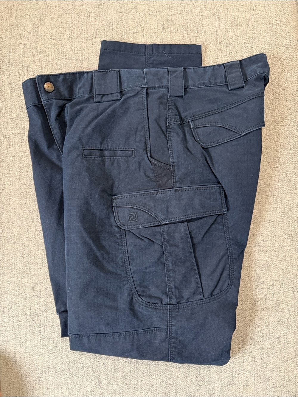 Men's 5.11 Stryke Cargo Pants - Lightweight Utility Style (Navy)